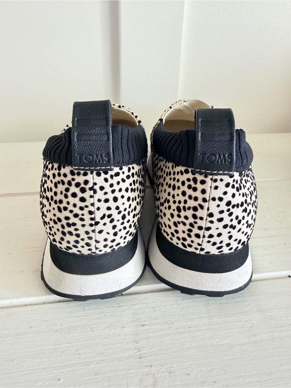 TOMS Alpargata Resident 2.0 Slip On Sneakers Cheetah Dot Patterned Size 8 - Picture 4 of 13